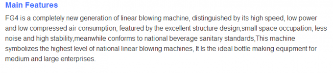 Szybka i wysokiej wydajności w pełni automatyczna maszyna do wydmuchiwania butelek PET cena
