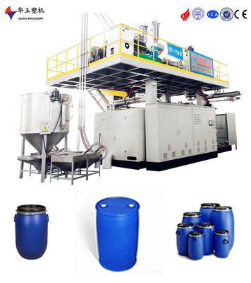 250L Capacity Double-Ring Drum Blow Molding Machine with 30:1 L/D Ratio and Energy-Saving Operation