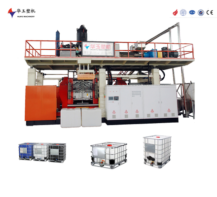 Huayu 1000L 1-warstwowa IBC Wydmuchacza Automatyczne chemiczne pakowanie Wydmuchacza do tworzyw sztucznych HDPE