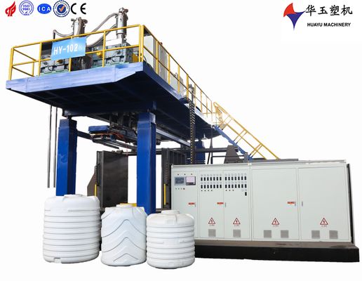 1000L 1warstwowy zbiornik wodny Ekstruzyjna maszyna do formowania dmuchowego z sterowaniem PLC, silnik Siemens
